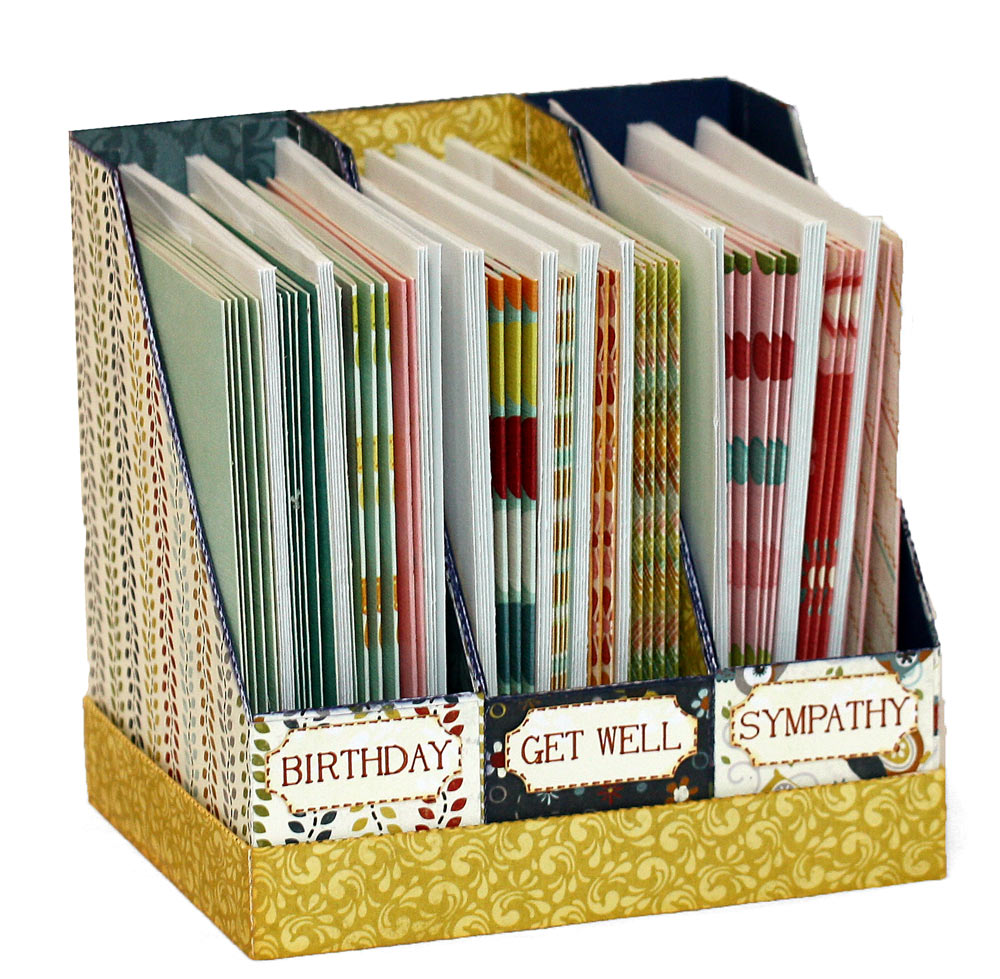Card Holder And Organizer - Pazzles Craft Room