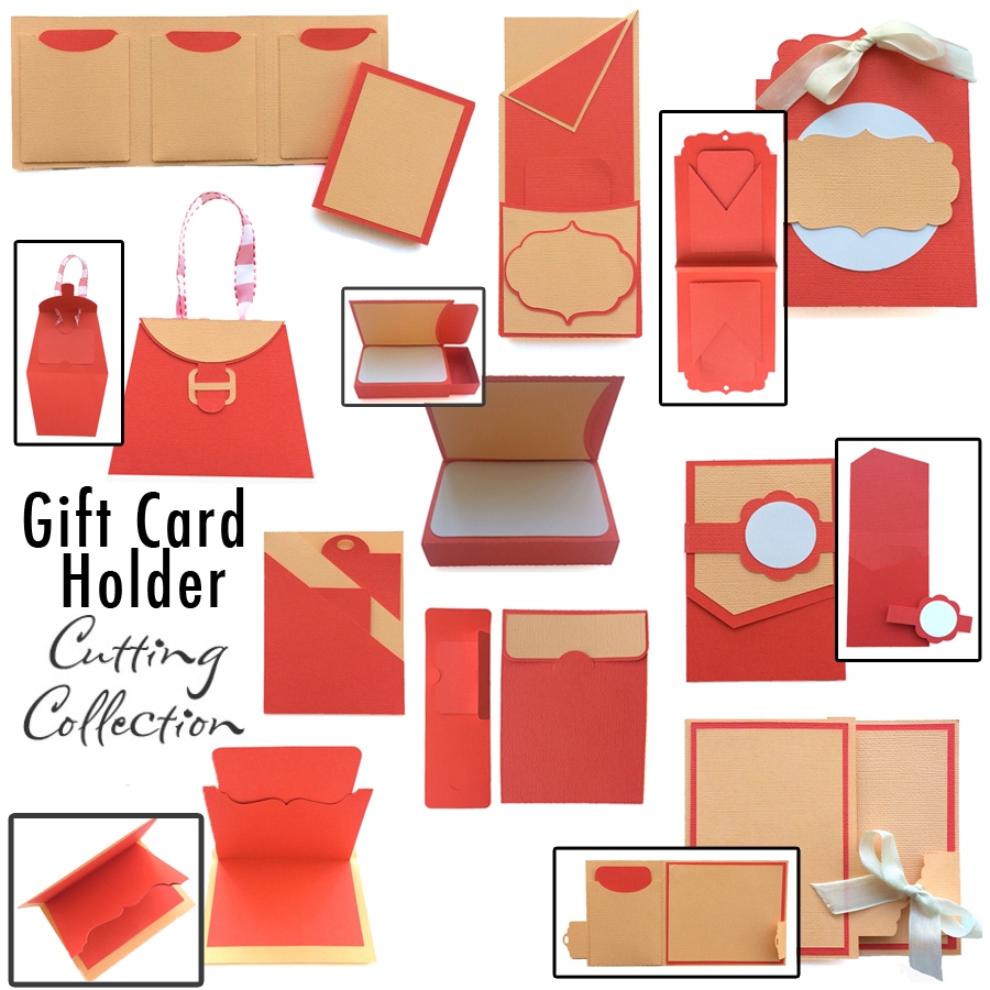 Gift Card Holders Cutting Collection - Pazzles Craft Room